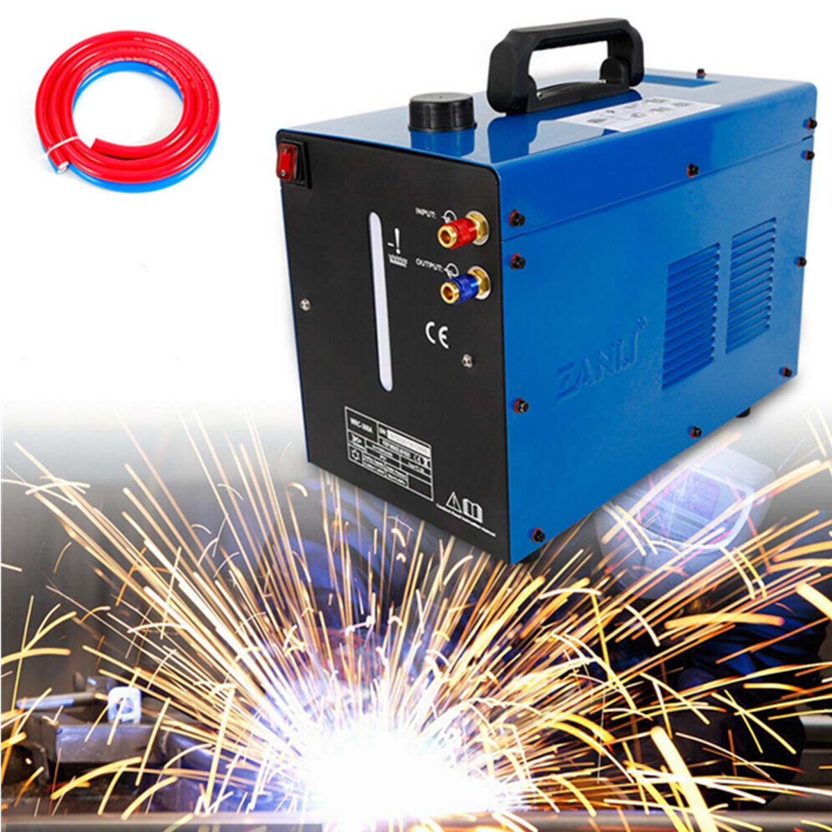 110V TIG Welder Torch Water Cooler - Leak-Proof Sealed Connection for Aluminum & Stainless Steel Welding | Professional Water Cooling System for Home & Industrial Metal Fabrication