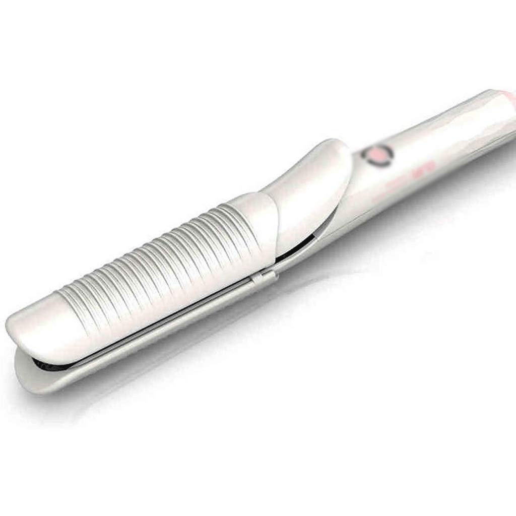 QQCCK 2-in-1 Hair Curling Iron & Straightener - Dual Voltage Styling Tool for Wavy, Straight & Curly Hair - Perfect for Home Use, Travel & Salon Styling