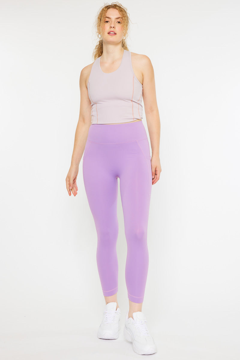 Demi High Rise Active Leggings for Women - Yoga, Running & Workout - Comfortable & Stretchy Gym Pants