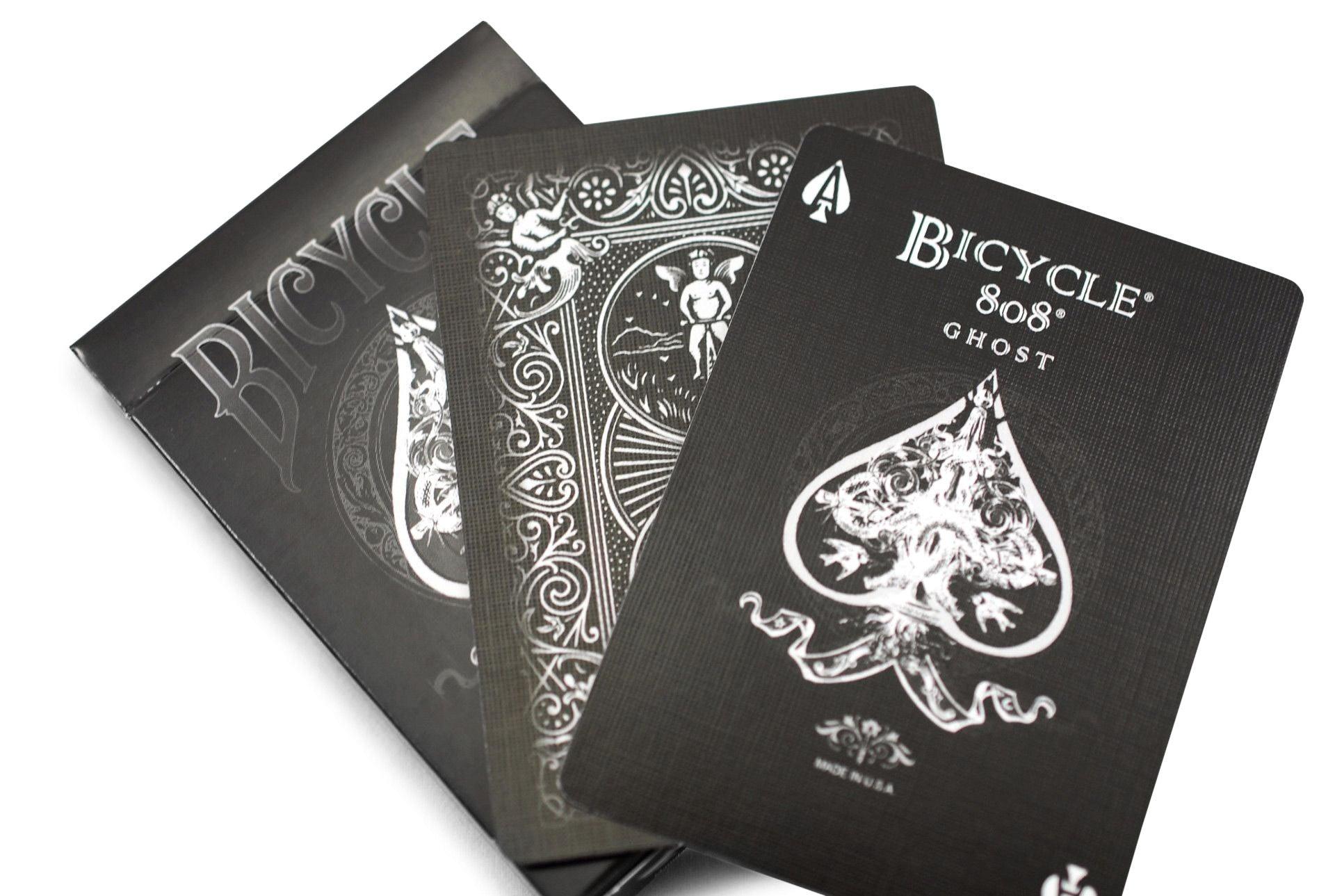 Bicycle® Black Ghost Playing Cards - Premium Quality Poker Cards for Magic Tricks, Cardistry & Casino Games - Perfect for Professional Magicians & Card Enthusiasts