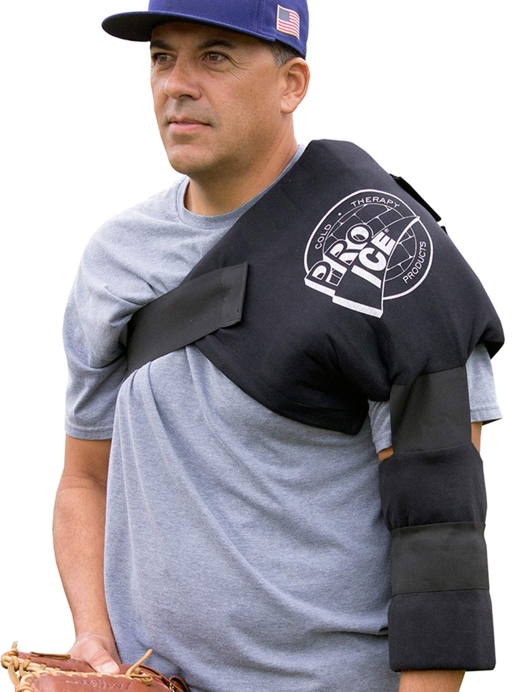 **Pro Ice Premium XL Cold Therapy Wrap for Shoulder, Elbow & Arm Pain Relief – Rotator Cuff Ice Pack for Left & Right Arms – Joint Support for Adults – Perfect for Post-Surgery, Sports Injuries & Arthritis**