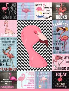 Flamingo Collage