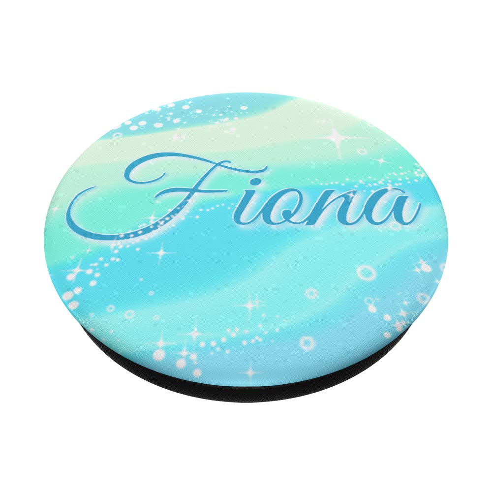 Personalized Fiona Name Mermaid Necklace - Pastel Aqua Underwater Theme Jewelry for Girls, Women | Perfect Gift for Birthdays, Parties & Ocean Lover Gifts