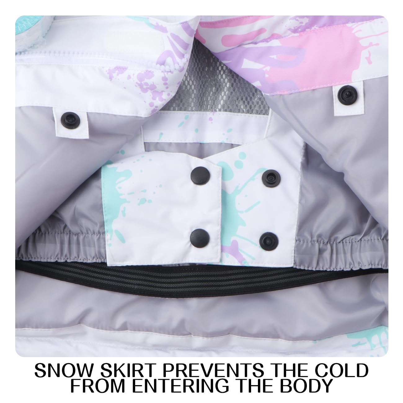 **Waterproof Kids Snowsuit Set - Windproof Ski Jacket & Pants for Boys & Girls - Winter Outdoor Snow Play & Skiing**