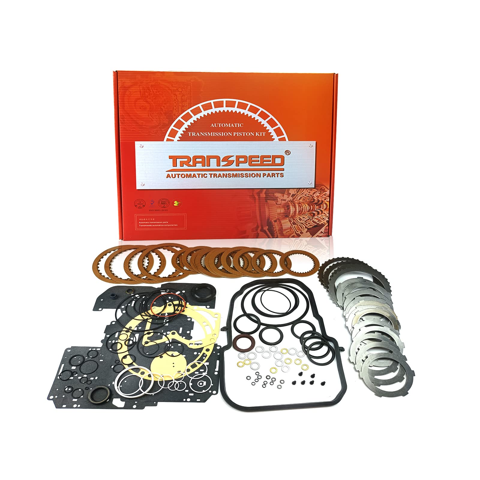 TRANSPEED 722.4 Automatic Transmission Rebuild Kit - Complete Master Rebuild Kit with Friction & Steel Plates - Compatible with Mercedes Benz 722.4 Transmission - Perfect for Transmission Repair & Overhaul in Auto Shops & DIY Projects