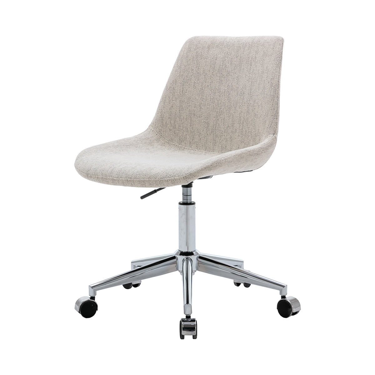 Ergonomic Levi Fabric Office Chair - Adjustable Height & Lumbar Support for Home & Office Workspace - Comfortable Mesh Back Executive Chair for Long Hours Sitting