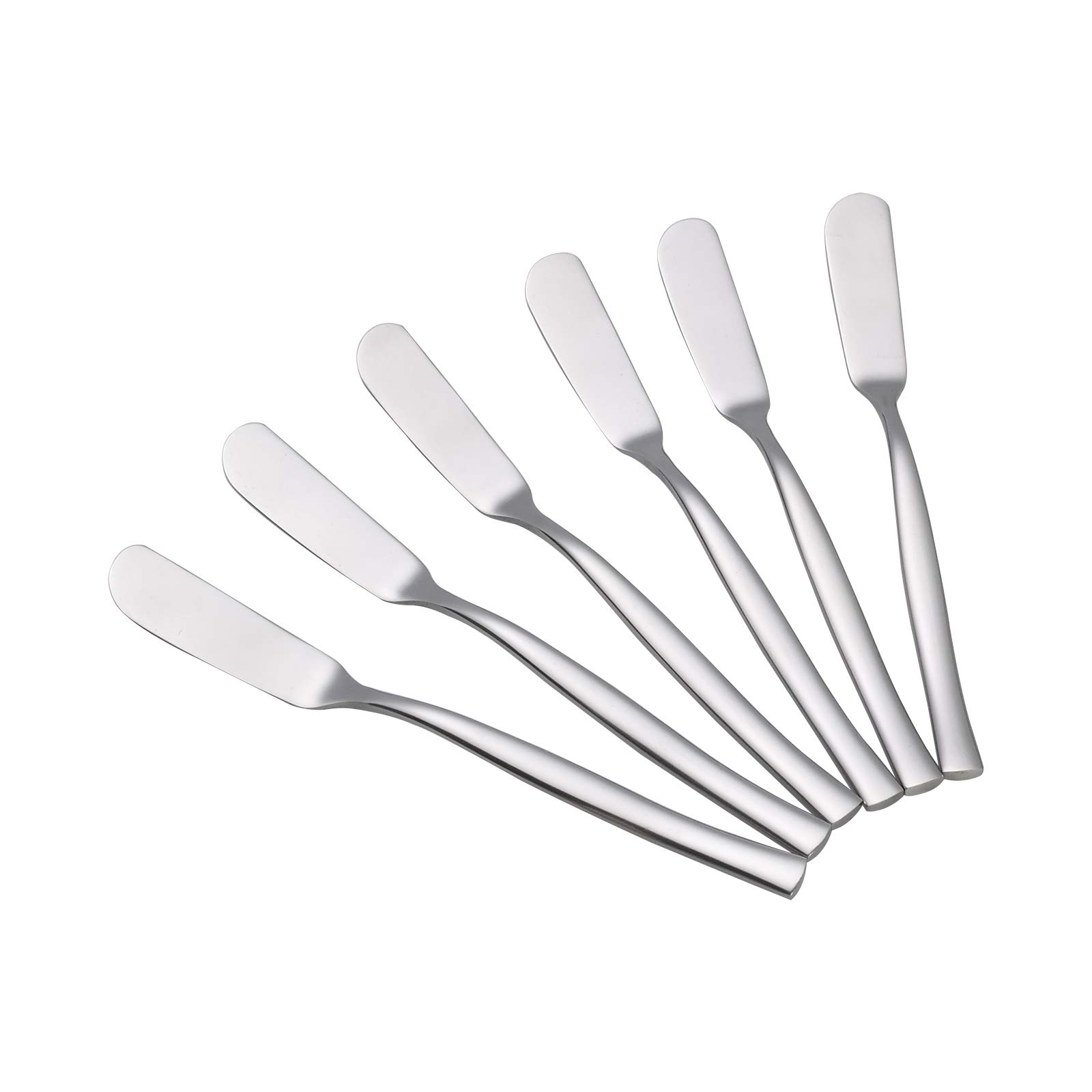 Premium Stainless Steel Butter Knife Set of 12 - Elegant Spreader Knives for Butter, Cheese & Jam - Perfect for Dining, Catering & Home Kitchen Use