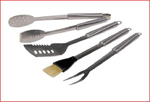5-Piece Stainless Steel Tool Set - Madison Collection | Durable Kitchen Utensils for Cooking, Baking & Food Prep | Perfect for Home Chefs & Professional Kitchens