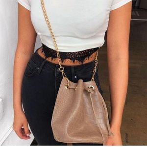 Giovanna Women's Nude Leather Handbag - Stylish & Durable Shoulder Bag for Work, Travel & Everyday Use