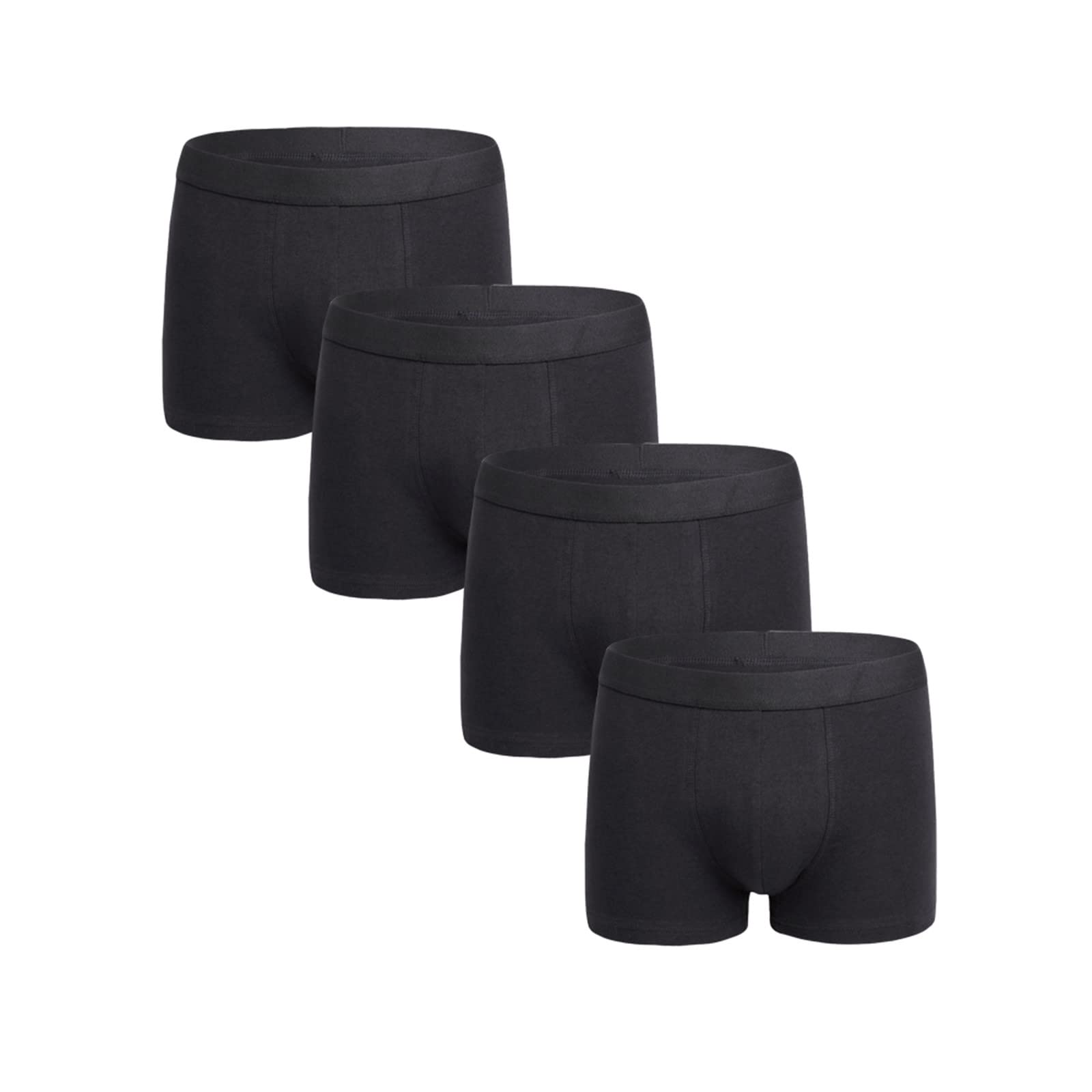 Men's Cotton Stretch Boxer Briefs - Breathable Soft Underwear for Everyday Comfort | Perfect for Workout, Sleep & Daily Wear