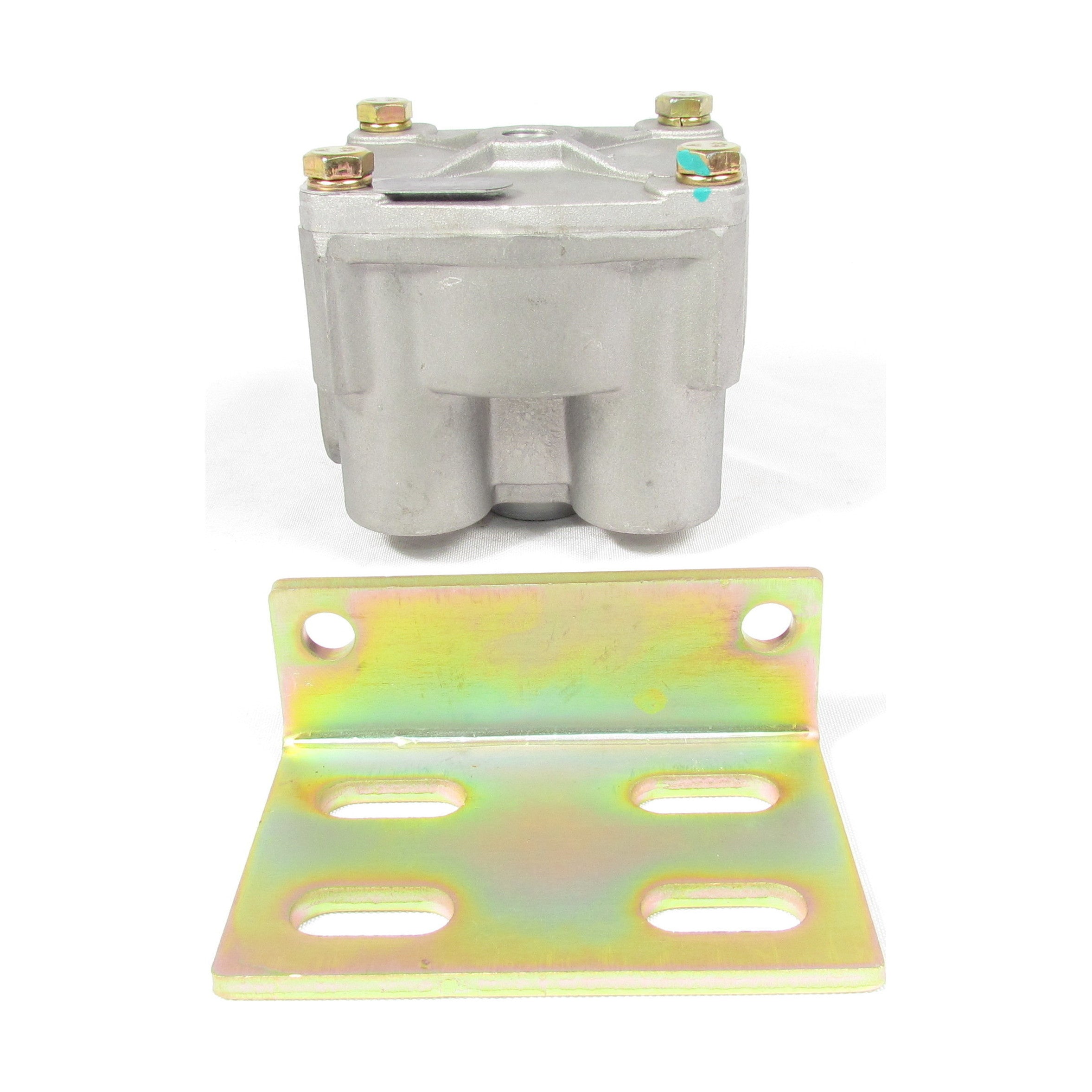Fortpro R 12 Relay Valve Replacement for Bendix 102626 & F224702 - Heavy Duty Truck Air Brake System Repair Part | Compatible with Semi Trucks & Commercial Vehicles