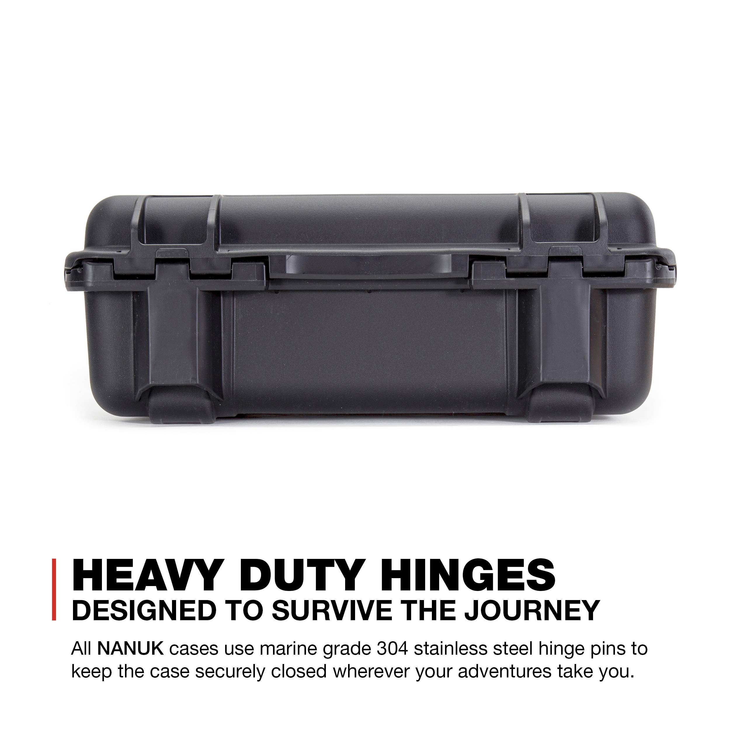 Nanuk 925-MAVIA2S7 Waterproof Hard Case with Custom Foam Insert for DJI Air 2S Fly More Combo & Smart Controller - Graphite | Protective Travel Storage for Drones & Accessories | Perfect for Outdoor Adventures, Air Travel & Professional Photography