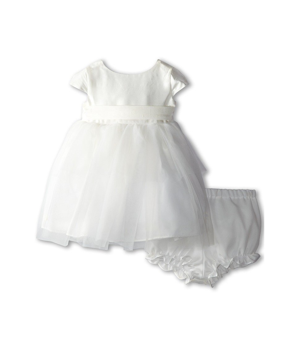 US Angels Baby Girls Cap Sleeve Dress with A Tulle Skirt - Elegant Party Outfit for Birthday, Photo Shoots & Special Occasions