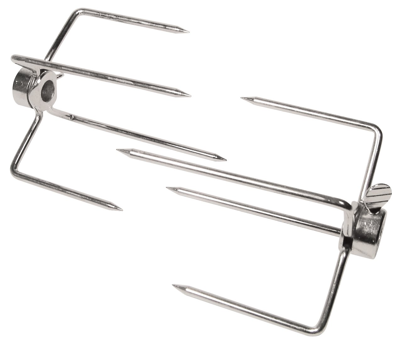 GrillPro 60120 Heavy Duty Rotisserie Forks for Chicken, Turkey & Meat - Perfect for Outdoor Grilling, BBQ & Backyard Cooking