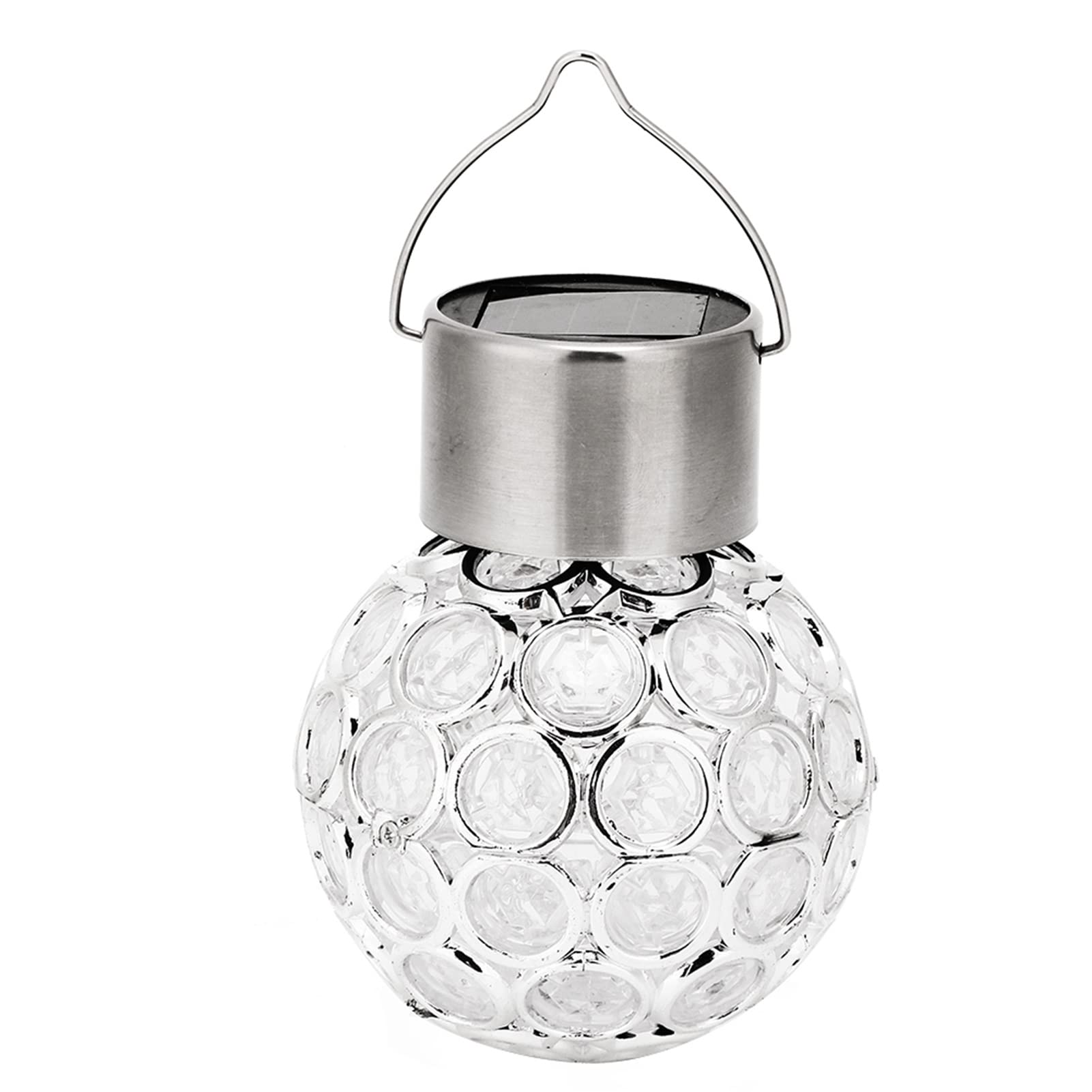Ruiqas LED Solar Lantern - Waterproof Hanging Outdoor Lights for Garden, Lawn, Courtyard & Patio Decor | Solar Powered Landscape Lighting for Home, Yard, Pathway & Camping
