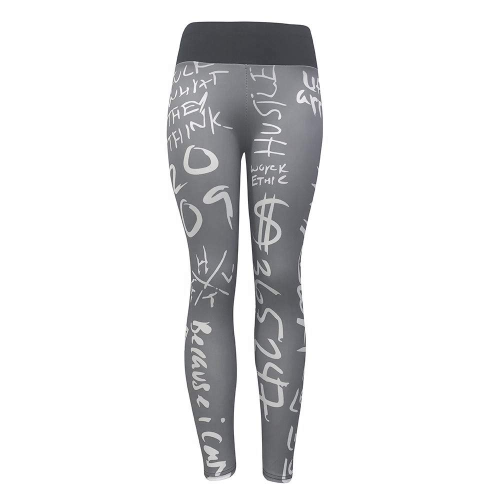 EDSTAR High Waist Yoga Pants for Women - Printed Workout Leggings with Tummy Control - Comfortable Running & Athletic Pants - Perfect for Gym, Yoga, Pilates & Casual Wear