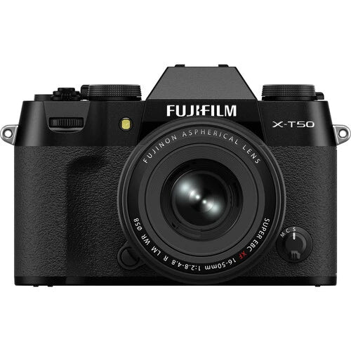 FUJIFILM X-T50 Mirrorless Digital Camera with 4K Video, WiFi & Bluetooth - Perfect for Travel Photography, Vlogging & Street Shooting