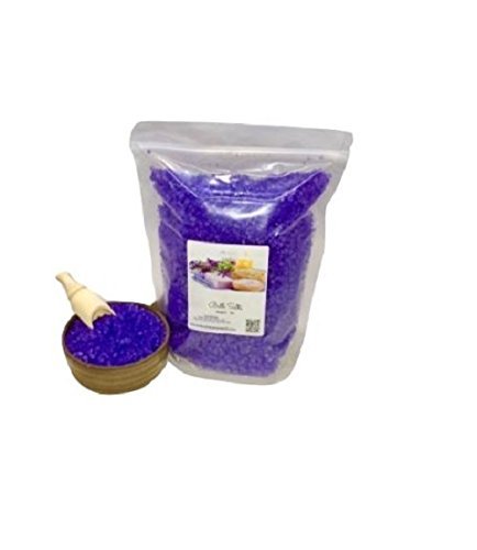 Lavender Scented Bath Salts 10 lbs Bulk - Relaxing Aromatherapy for Stress Relief & Muscle Soak - Perfect for Spa, Home Bath, Gift Sets & Self Care