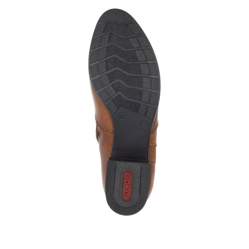 Rieker 78658 Women's Comfortable Brown Casual Shoes for Walking, Work & Everyday Wear