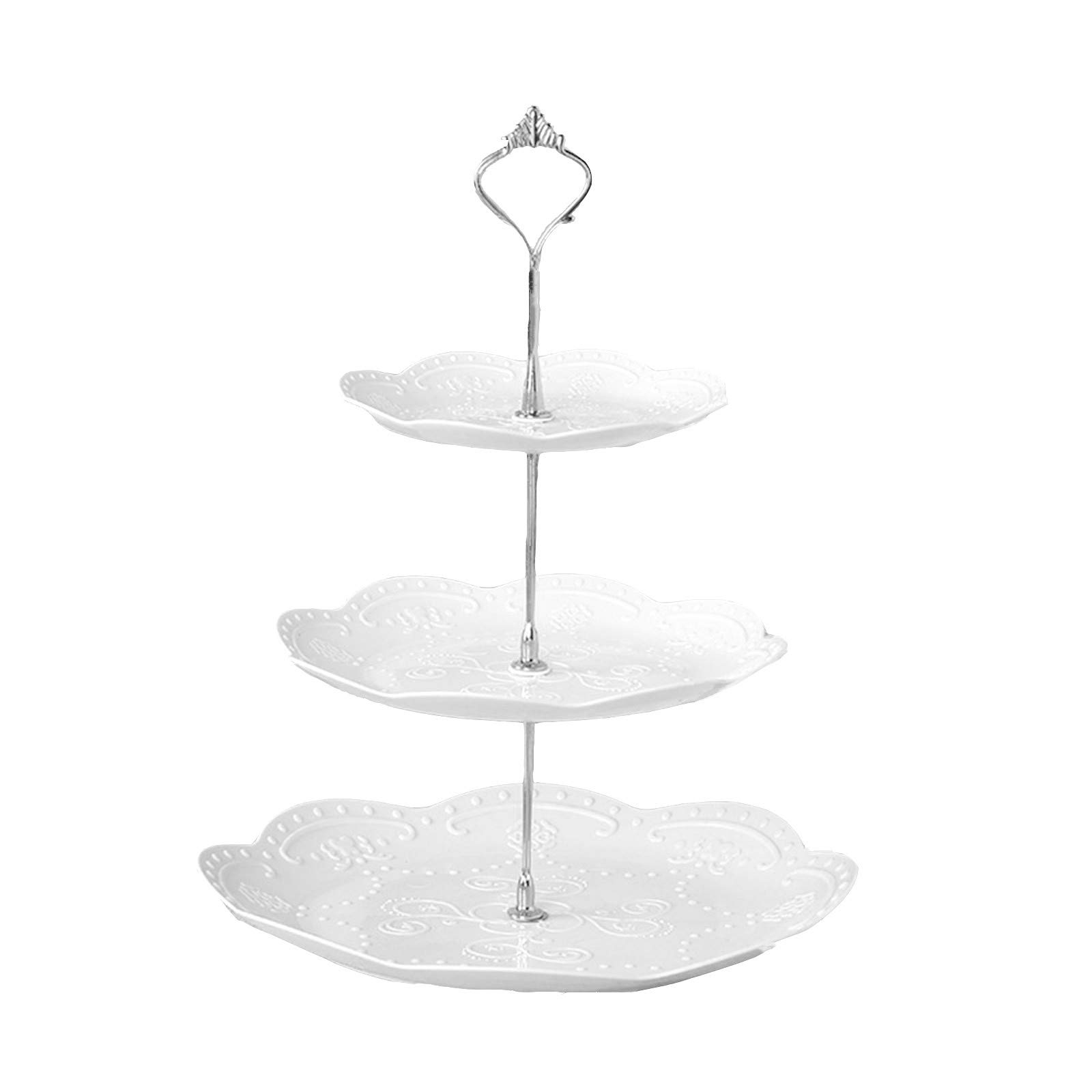 YXWLLN Plastic Fruit Stand - Durable Dessert & Cake Display Stand for Home, Kitchen, and Party Organization | Perfect for Fruit Arrangements, Dessert Tables, and Kitchen Countertop Decor
