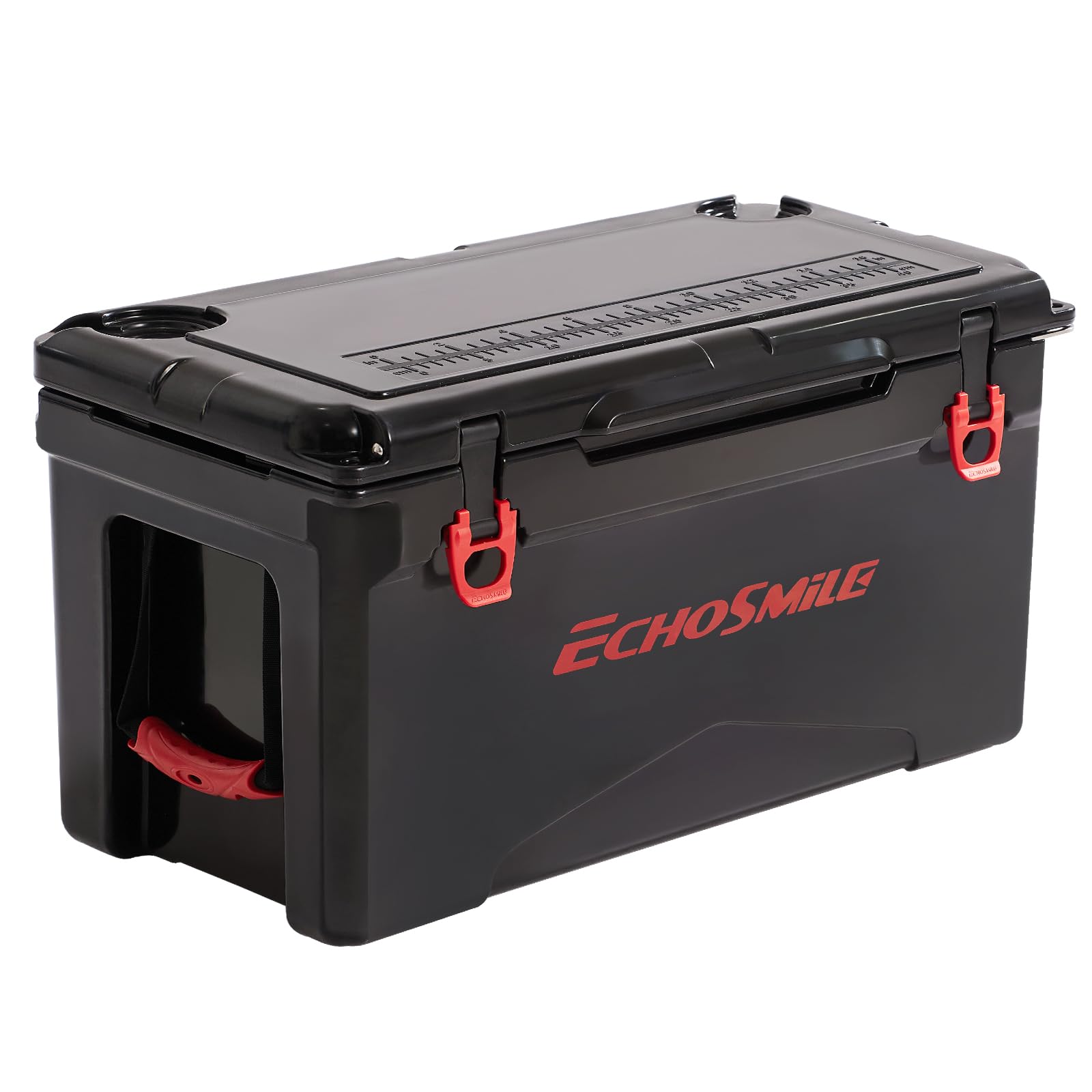 EchoSmile 25/30/35/40/60/75 Quart Rotomolded Cooler - Heavy Duty Insulated Cooler for Camping, Fishing, Tailgating & Outdoor Adventures