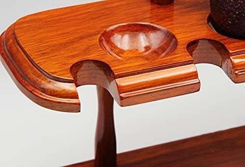 Premium Wooden Tobacco Pipe Stand - Holds 8 Smoking Pipes - Universal Stylish Smoker Accessories for Home, Office & Relaxation Use