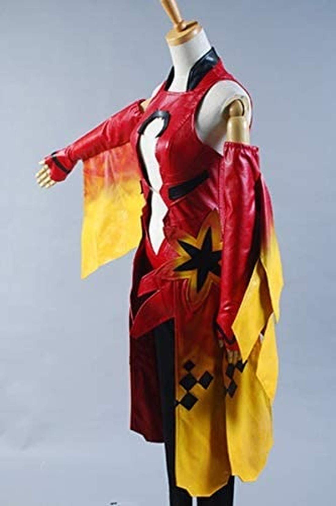 Guilty Crown Yuzuriha Inori Cosplay Costume - Anime Goldfish Dress Full Set for Halloween, Conventions & Themed Parties
