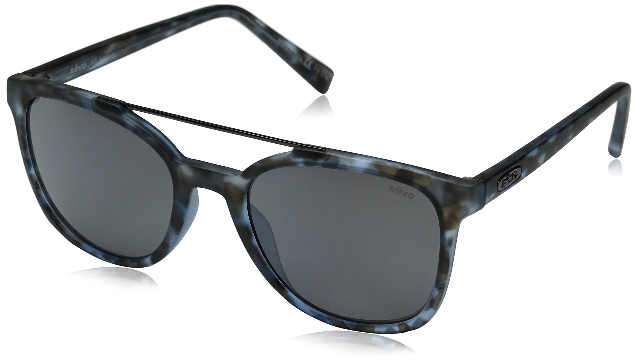 Revo Clayton RE 1040 Polarized Round Sunglasses for Men & Women - UV Protection, Anti-Glare for Driving, Fishing & Outdoor Activities