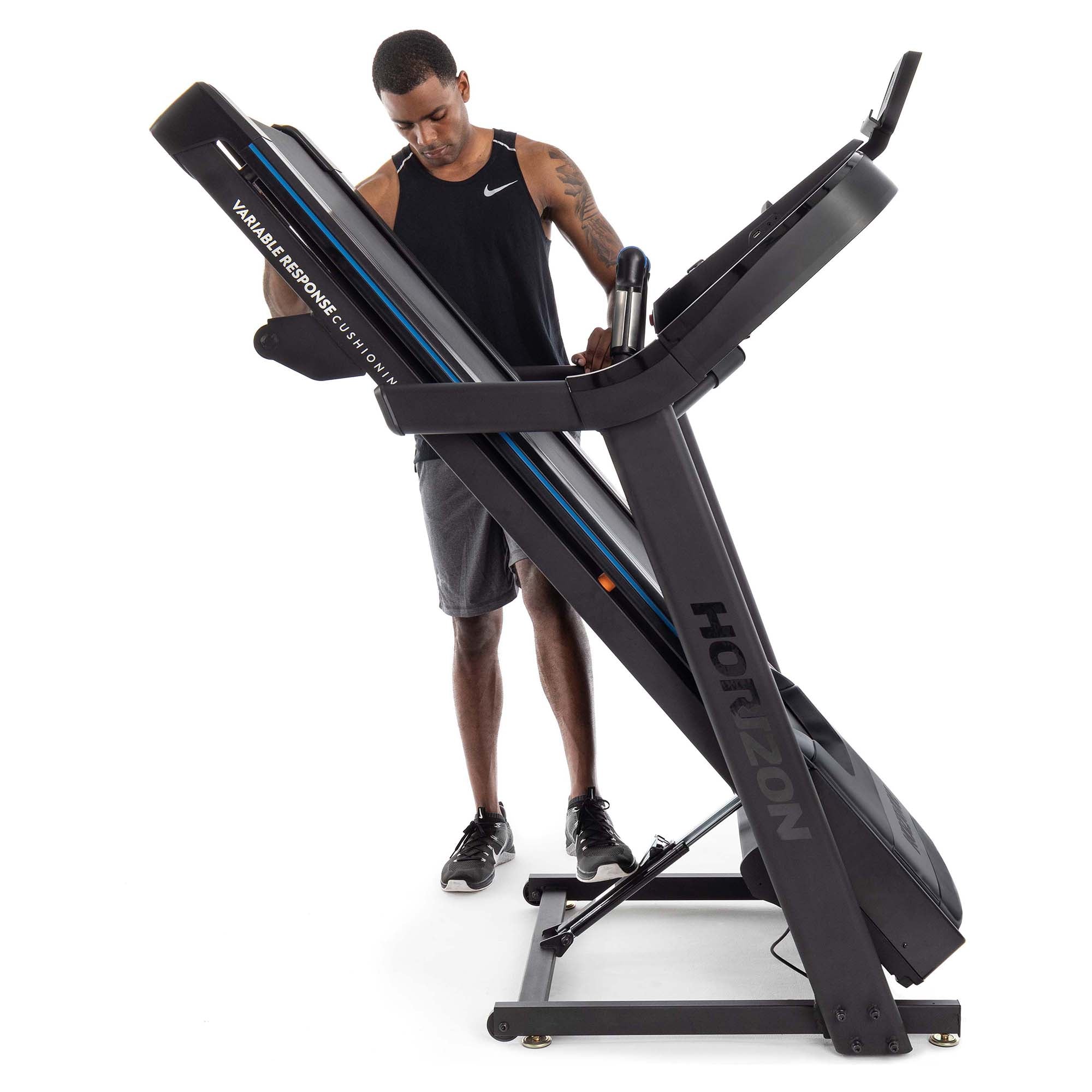 7.0AT 24 Treadmill - Foldable Electric Running Machine for Home Gym, Cardio Workout & Fitness Training - Perfect for Small Spaces & Apartment Exercise