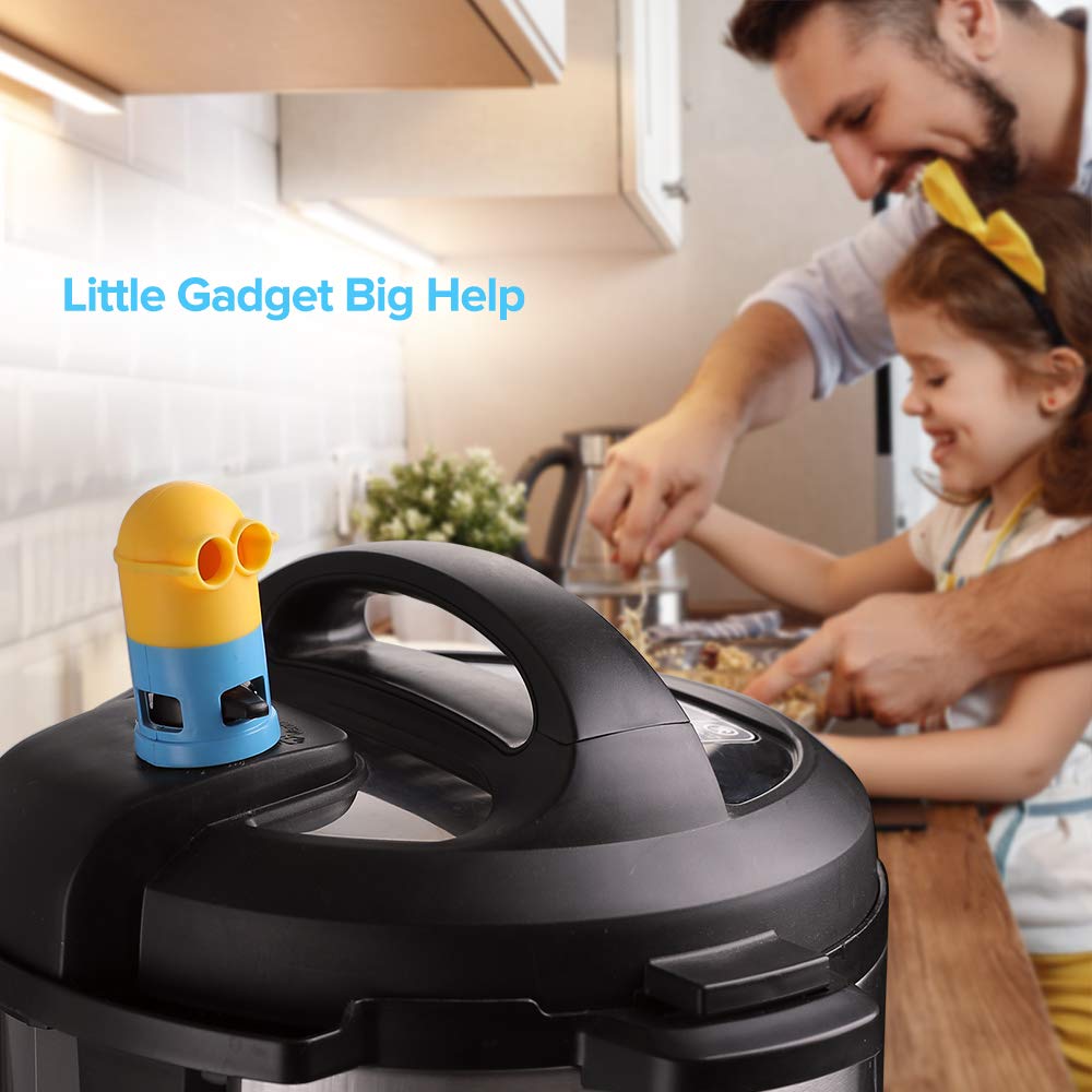 Goldlion Steam Diverter Pressure Release Valve Accessory - Compatible with Instant Pot DUO, Smart, Nova, Viva Models - Perfect for Safe Pressure Cooking, Canning & Steaming