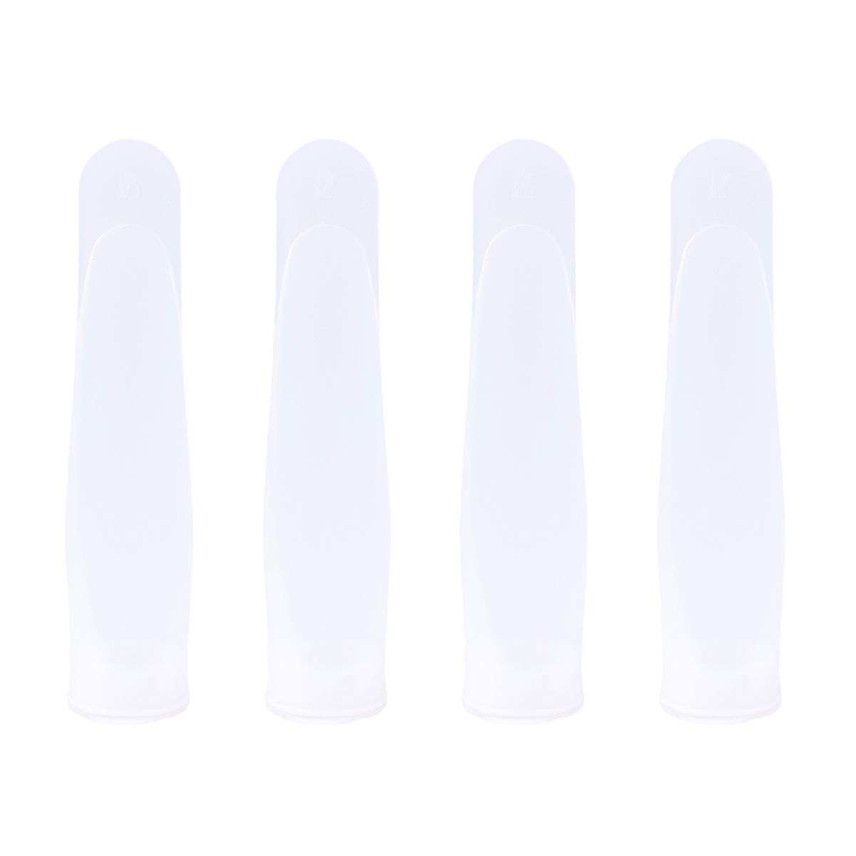 DOITOOL 4-Piece Silicone Ice Cream Molds - Reusable Popsicle Makers for Homemade Frozen Treats, DIY Ice Cream & Desserts - Perfect for Summer Parties, Kids Snacks & Family Fun