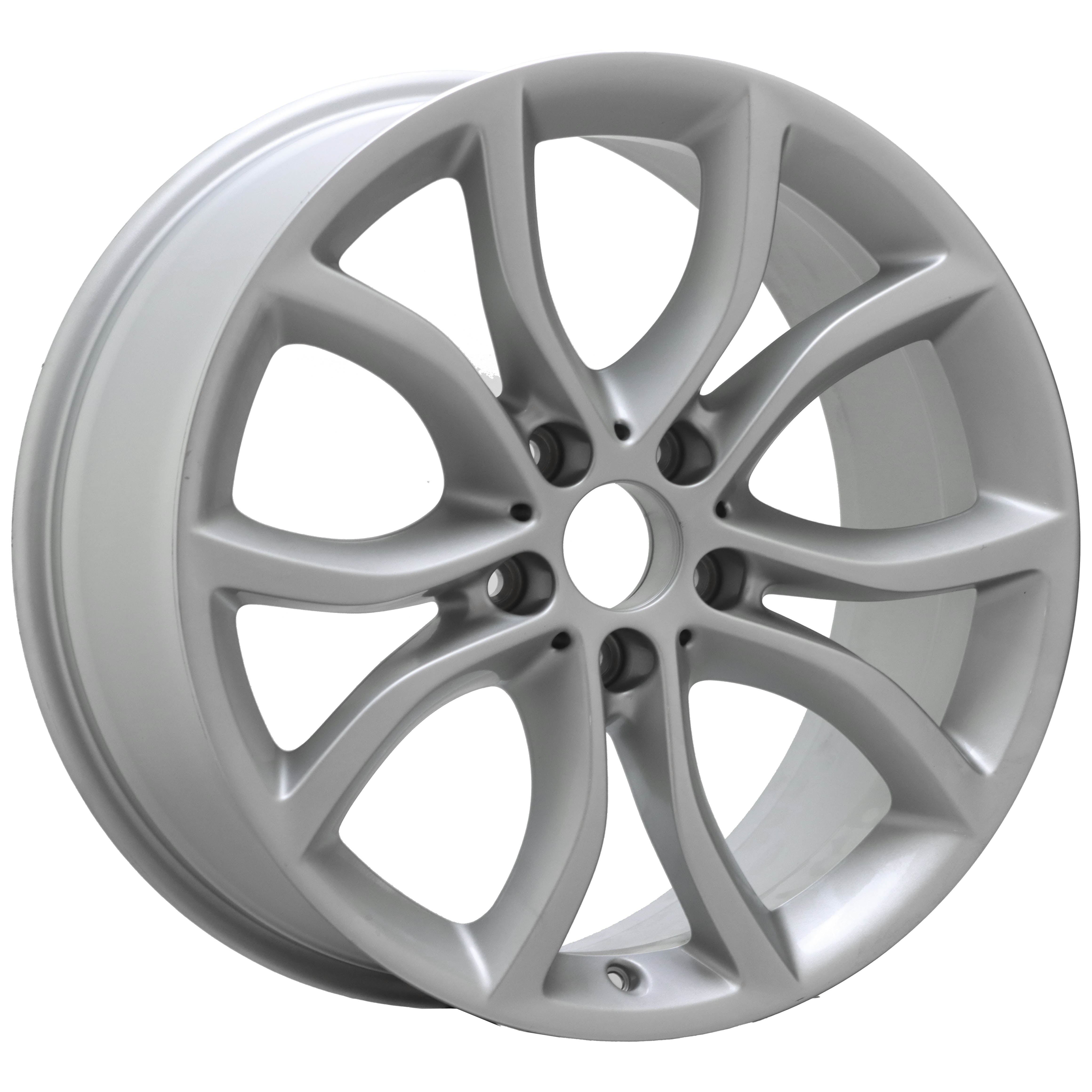 19 BMW X6 Silver Factory OEM Wheels & Rims Set 86262 86261 - Perfect Fit for Luxury SUV Upgrades & Replacement Parts