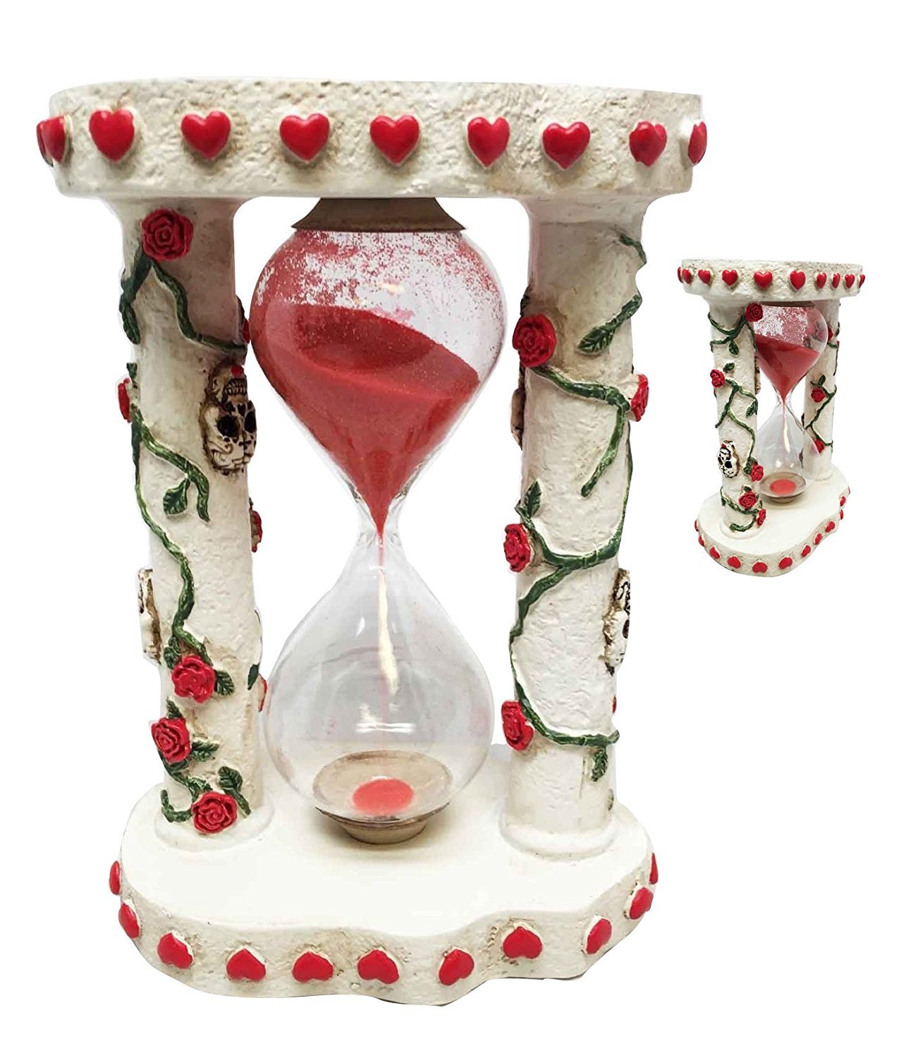 Sugar Skull Sand Timer - Day of The Dead Decor for Home & Gifts