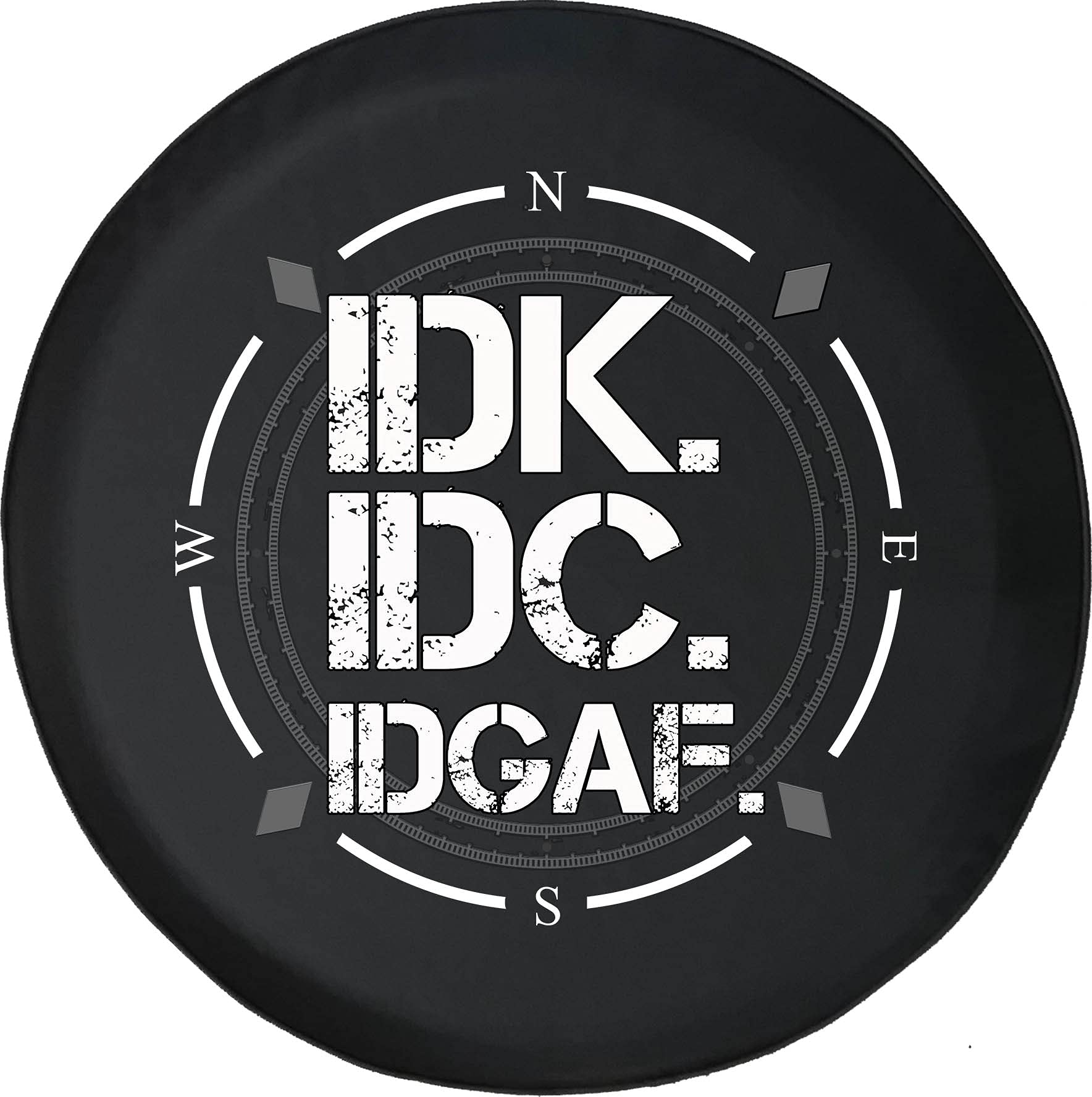 Premium American Unlimited Spare Tire Cover with Compass Design - Universal Fit for SUVs, Trailers, RVs & Most Vehicles | Durable Wheel Protection for Off-Road Adventures & Camping Trips