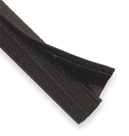 2.5 Inch Black Expandable Braided Cable Sleeving - 25 Feet for Wire Management, PC Cable Organizer, Automotive Wiring, DIY Projects & Home Office Setup