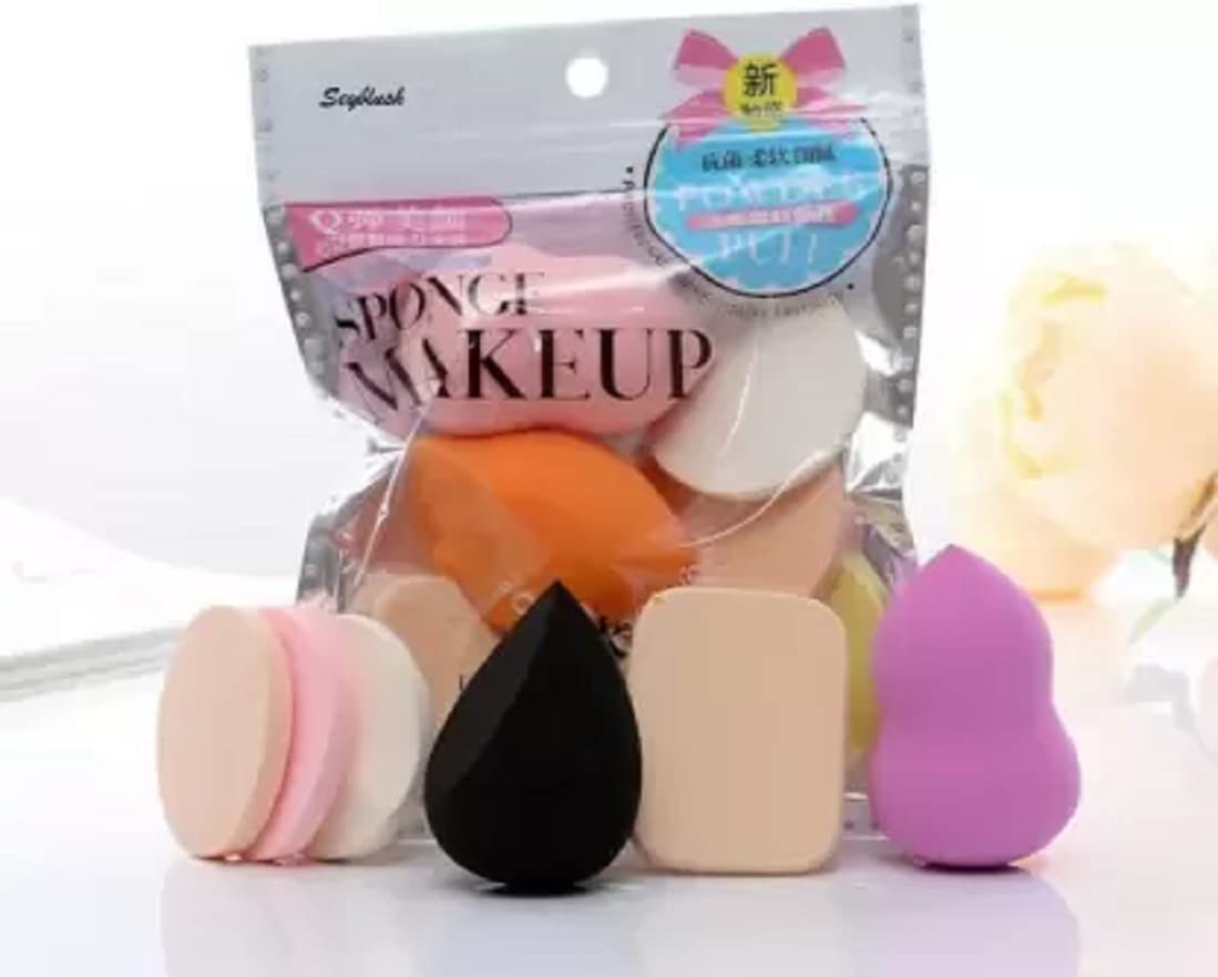 SEYBLUSH 18-Piece Fashion Makeup Kit for Girls with Premium Brushes & Beauty Sponges - Complete Cosmetic Set for Teens, Birthday Gifts, Makeup Practice & Instagram Looks (Pink Brush Set)