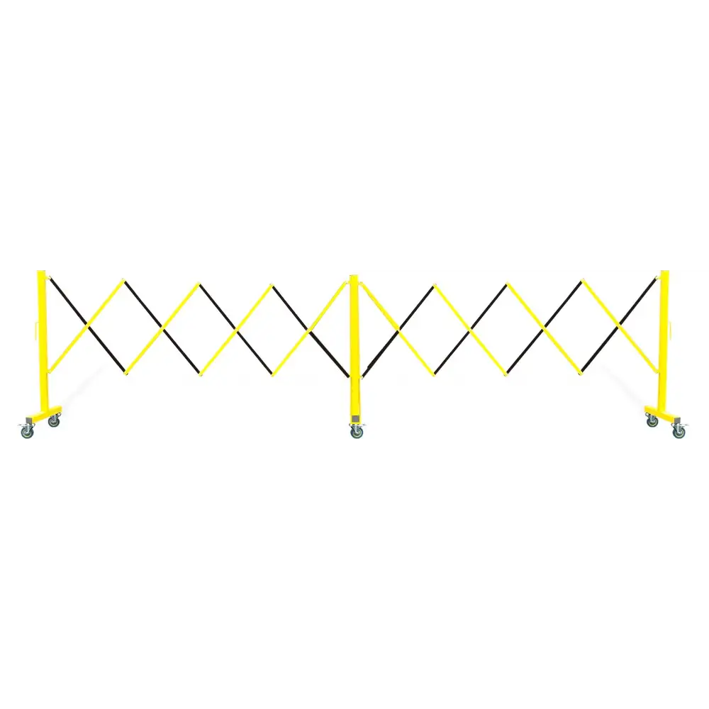Expandable Barricade - Heavy Duty Safety Barrier for Crowd Control & Events | Perfect for Concerts, Festivals & Construction Sites