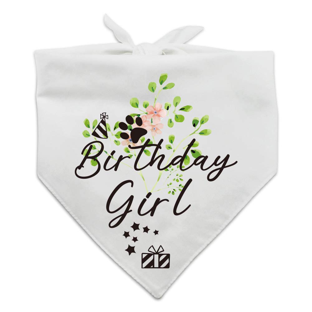 Cute Dog Birthday Bandana Scarf - Adjustable Pet Bandana for Small Medium Large Dogs - Perfect for Birthday Parties, Photo Shoots & Special Occasions