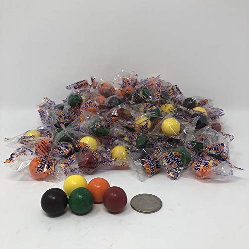 Assorted Wrapped Jawbreaker Candy - 1 Pound Bulk Pack | Long-Lasting Hard Candy for Parties, Gifts & Snacking