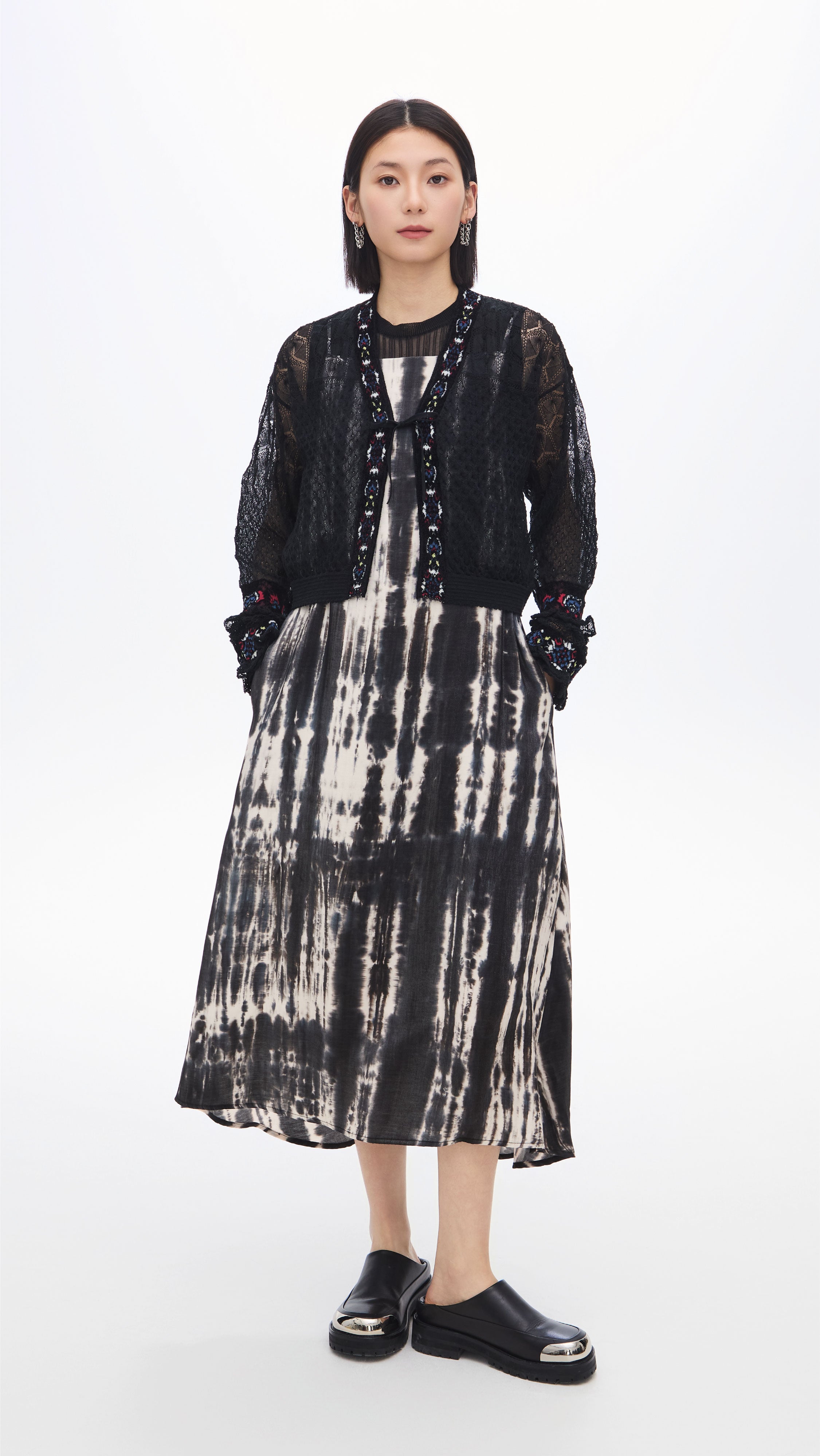 Bohemian Cardigan for Women - Lightweight Knit Open Front Long Sleeve Cover Up - Perfect for Layering, Beach Cover-Up, and Casual Outfits