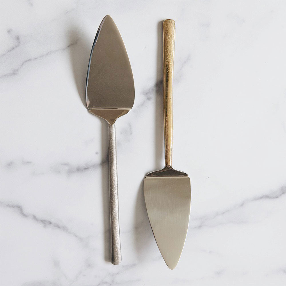 Premium Stainless Steel Pie Server - Heavy Duty Cake & Dessert Serving Spatula for Baking, Weddings, Parties & Holiday Gatherings