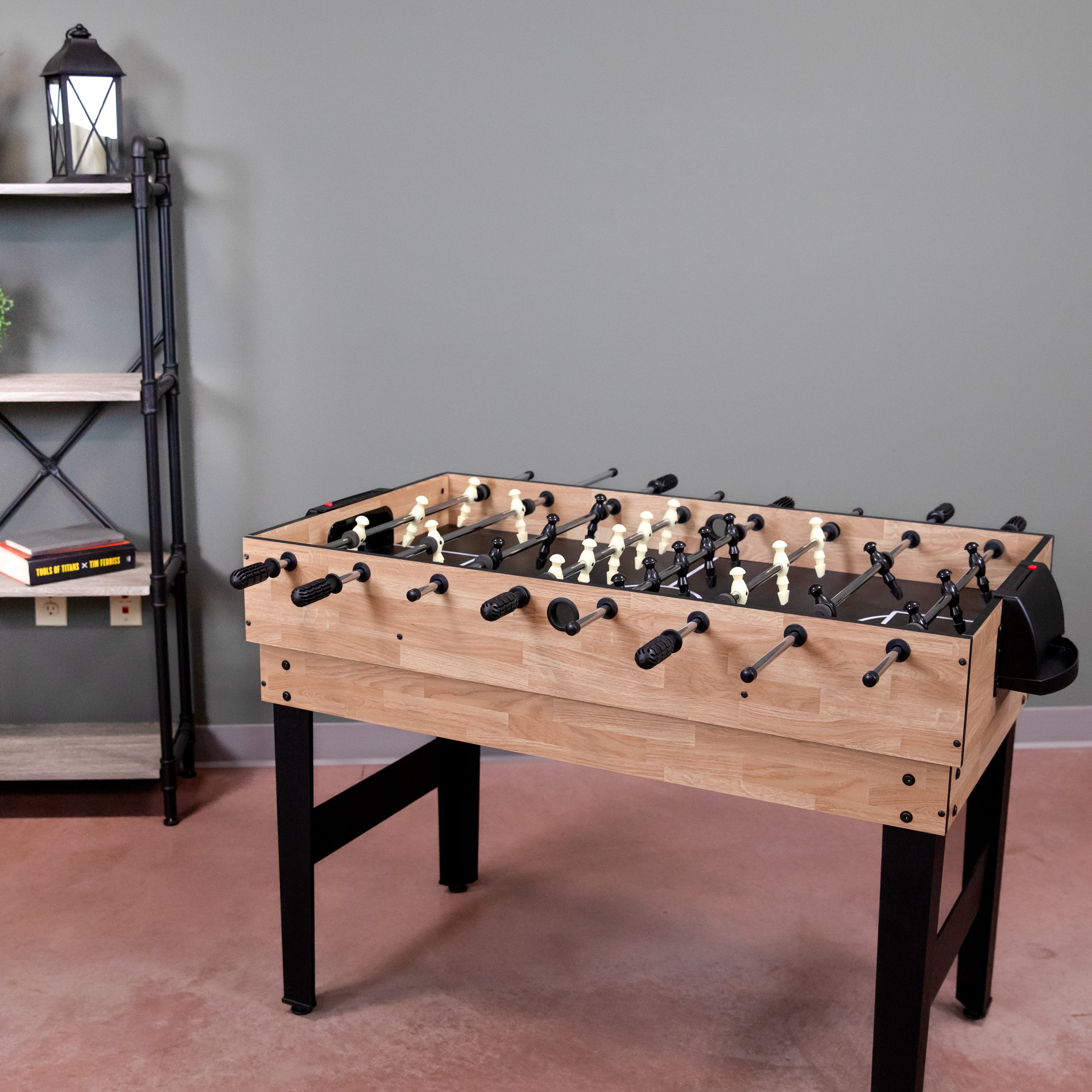 10-in-1 Multi Game Table Set for Indoor & Outdoor Fun - 49.5 Inch Classic Board Games Collection - Perfect for Family Game Nights, Parties, and Backyard Entertainment