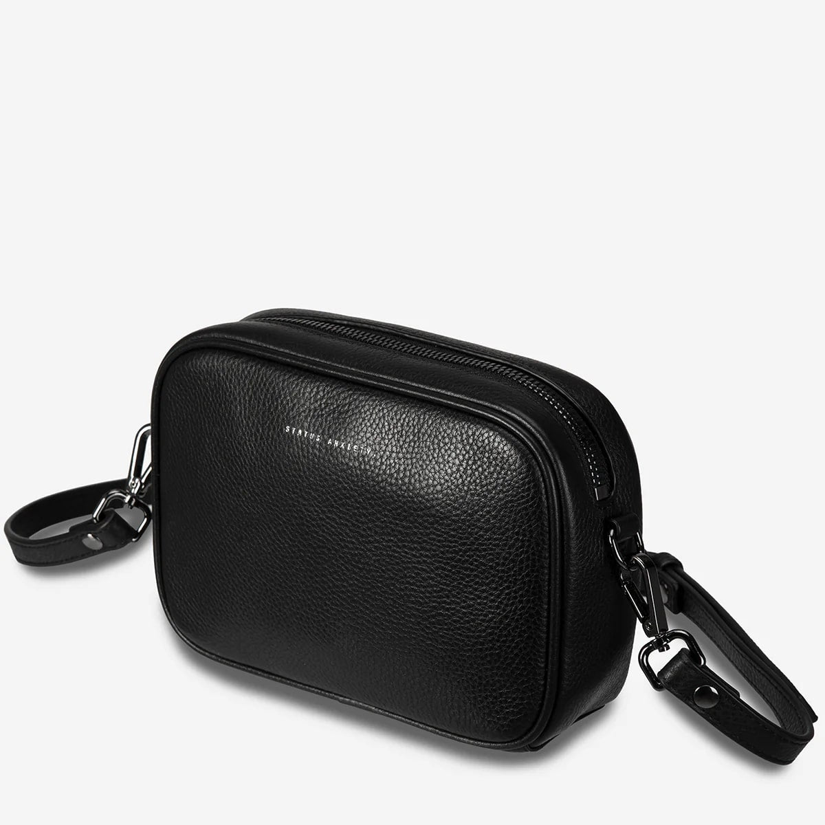 Status Anxiety Plunder Bag - Stylish Black Crossbody Bag for Women | Perfect for Work, Travel & Everyday Use