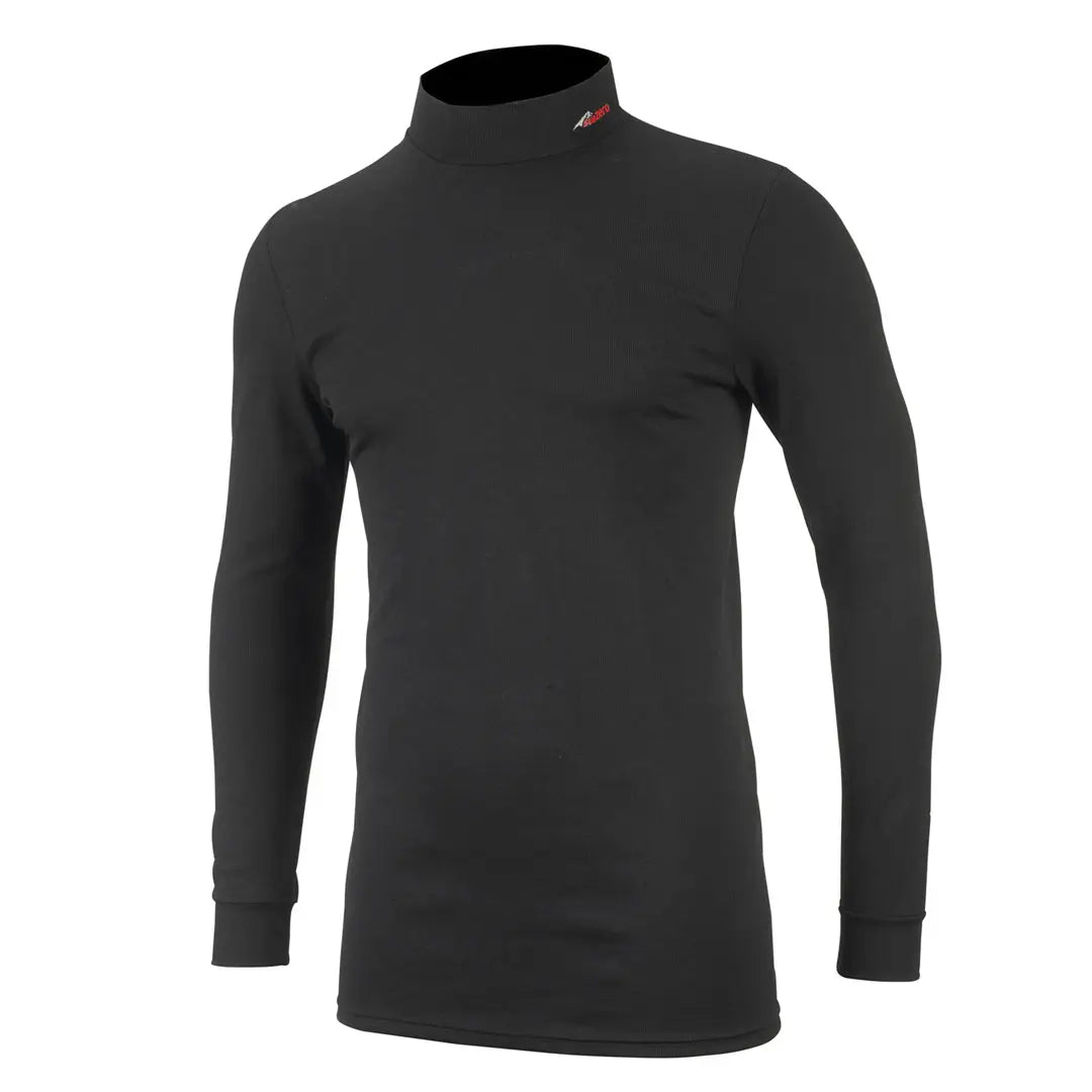 Factor 1 Thermal Long Sleeve Base Layer Turtleneck Top for Men & Women - Cold Weather Workout, Hiking & Outdoor Activities