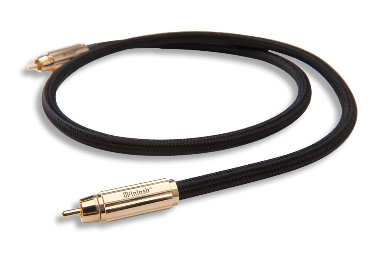 Premium McIntosh CDA Coaxial Digital Audio Cable - High-Quality SPDIF RCA Connector for Home Theater, HiFi Systems & Audiophile Setups