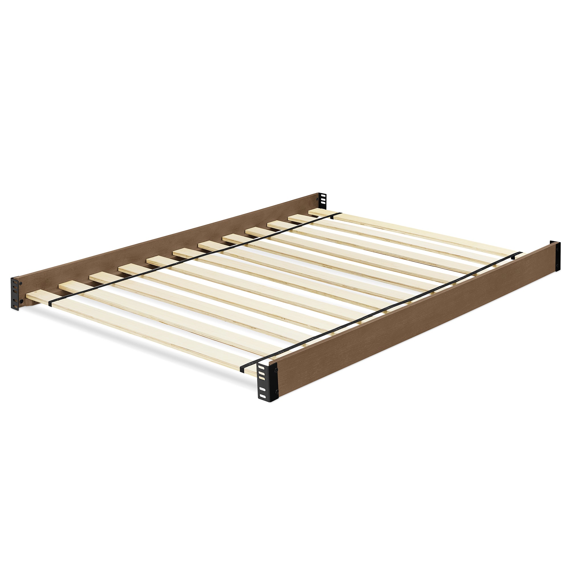 Full Size Wood Bed Rails - Sturdy & Durable Bed Frame Support for Queen & King Mattresses - Perfect for Bedroom Furniture & Home Decor