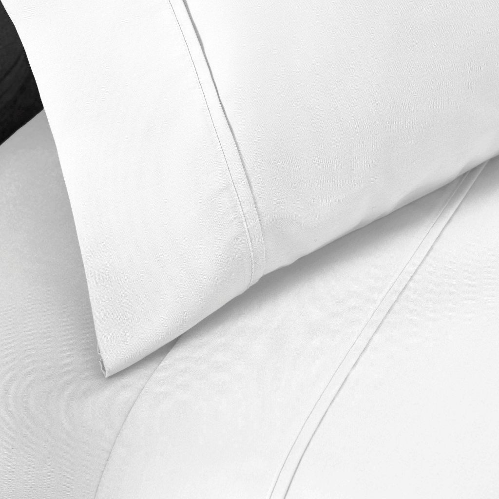 Premium 1400-1500 Thread Count Cotton Blend Deep Pocket Bed Sheet Set - Ultra Soft & Breathable for King, Queen, Full & Twin Beds - Perfect for Home, Hotel & Guest Room Comfort