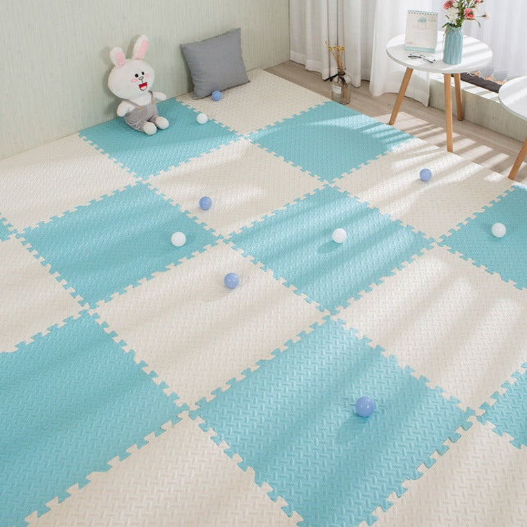 Non-Slip Baby Play Mat - Extra Thick & Safe Crawling Mat for Toddlers - Perfect for Nursery, Playroom & Daycare Floor Protection