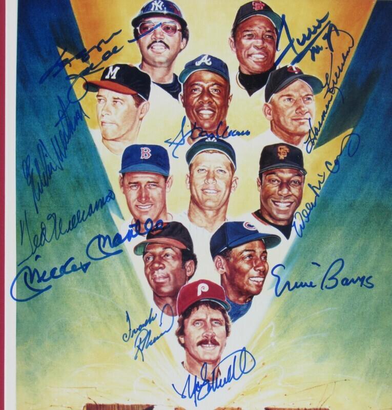 500 Home Run Club Autographed Framed 8x10 Photo - Limited Edition Baseball Memorabilia for Sports Fans & Collectors - Perfect for Man Cave, Sports Bar, or Office Decor