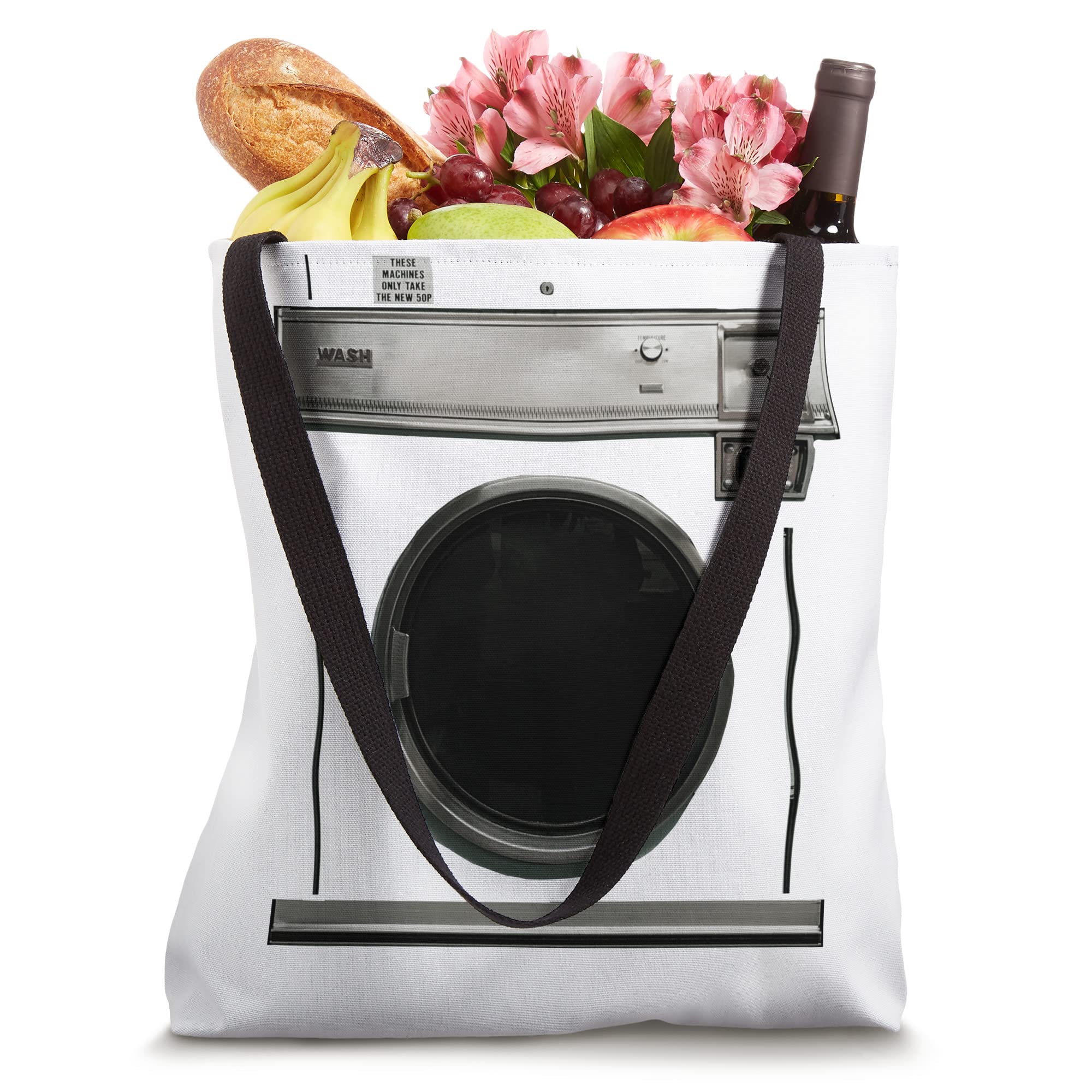 Vintage Washing Machine Costume - Funny Halloween & New Year's Eve Outfit - Novelty Laundry Day Cosplay Costume for Parties, Theme Events and TikTok Videos
